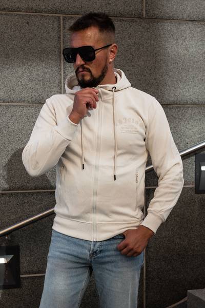 City beige hoodie JERONE City beige hoodie JERONE